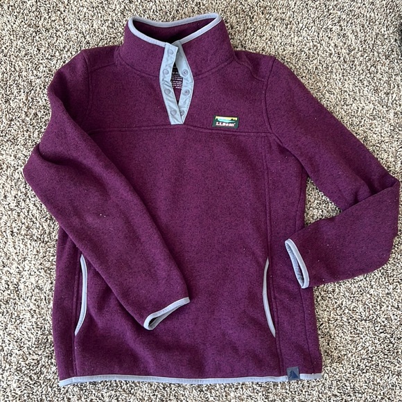 L.L. Bean Tops - LL Bean Fleece Pullover